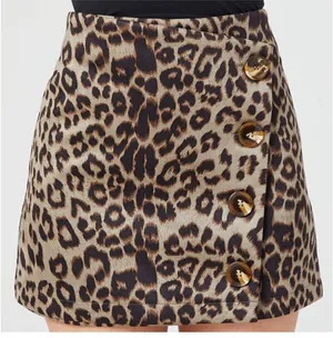 Altar'd State Baara Leopard Skirt thumbnail 2