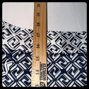 IZOD Golf Skort Women 6 Blue Geometric Activewear Skirt thumbnail 4