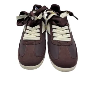 Universal Thread Women's 10 Brown Skyler Sneakers Ribbon Laces Memory‎ Foam thumbnail 2