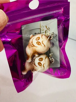 Brown Ghost Charm Earrings for Small Pets Fans thumbnail 6