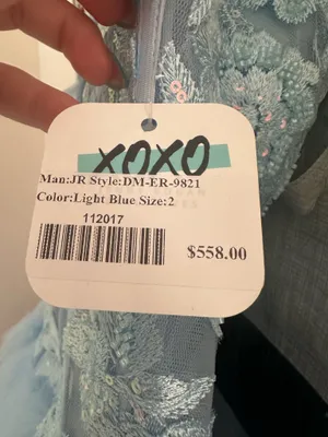 Prom dress xoxo blue  thumbnail 6