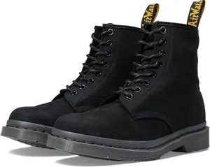 Dr. Martens Black Leather womens Boots size 6‎ thumbnail 1