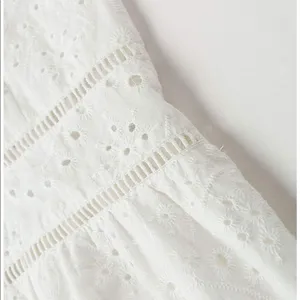 ✨3xHP✨Embroider Cami Pearl Button Maxi Dress✨ White Size L thumbnail 8