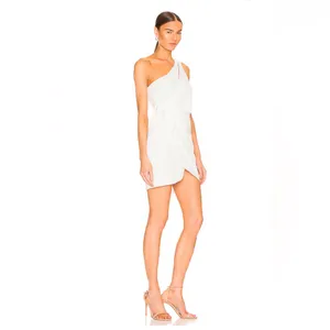 Like anew! Amanda Uprichard REVOLVE Conetta Dress in Ivory, size XS thumbnail 2