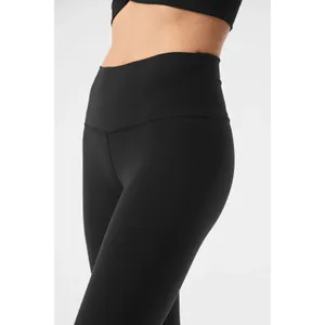 NWT ALO 7/8 High Waist Airbrush Leggings Black Size Medium Brand New thumbnail 5