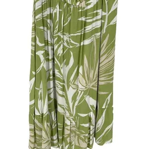 Collective Concepts‎ Womens Cami Midi Dress Lined Sleeveless Size Medium Green thumbnail 4
