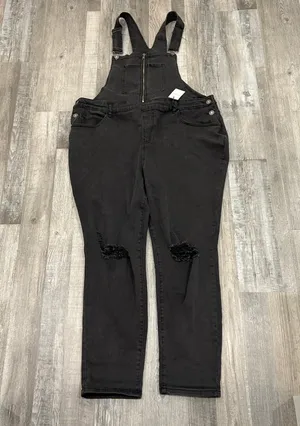 Forever 21 Distressed Overalls thumbnail 1