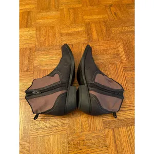 American Rag canvas and vegan suede STAR cowboy western bootie 7 thumbnail 7