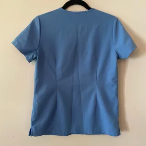 FIGS Casma Scrub Top Ceil Blue Medical Uniform Nurse Doctor Women's size XS thumbnail 5