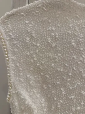 B Darlin Pearl White Macy’s minidress thumbnail 3
