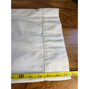 Madewell Superwide-Leg Jeans High Rise White Denim Size 24 thumbnail 10