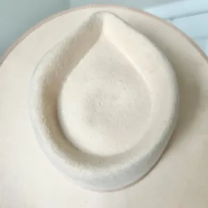 Lack of Color Ivory Rancher 100% Australian Wool Felt Fedora Hat Size Small thumbnail 5