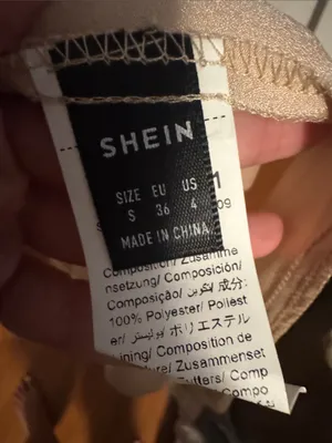 SHEIN Halter Maxi Dress in Beige Cream Tone thumbnail 2