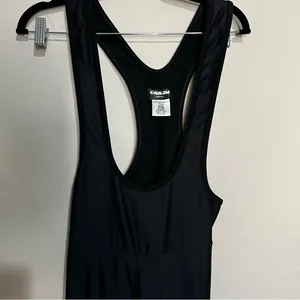Pearl Izumi‎ Vintage Thermal Cycling Black Bib Zipper Ankle Tights thumbnail 3