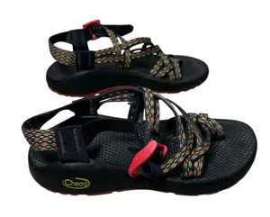 Chacos ZX/2‎ Black Yellow & Pink Sport Sandals Size 6 thumbnail 1
