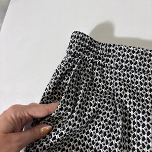 Anthropologie Larkin Jacquard Tapered‎ Trouser Ankle Pants Women Size Medium thumbnail 3