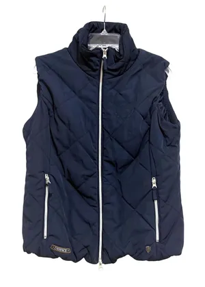 Horze Crescendo Cadence Navy Blue Quilted Equestrian Vest Women US 12 WIN16 thumbnail 1