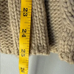Zara Chunky Wool Blend Textured Knit Mock Neck Sweater thumbnail 6
