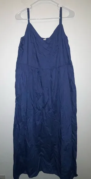Old Navy Blue Maxi Dress - Sz XL thumbnail 1