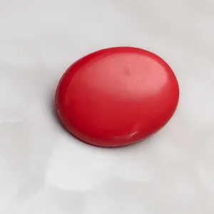 Vintage Clip On Earrings Large Red Oval Shape Statement Retro - Loose Clips thumbnail 4