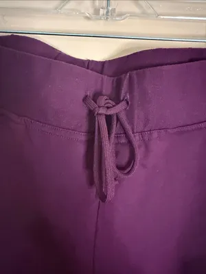 Maurices Women's Drawstring Athletic Shorts in Plum thumbnail 3