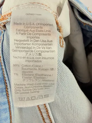 Madewell The‎ Perfect Vintage Straight Jean in Distressed Blue Size 24 thumbnail 9