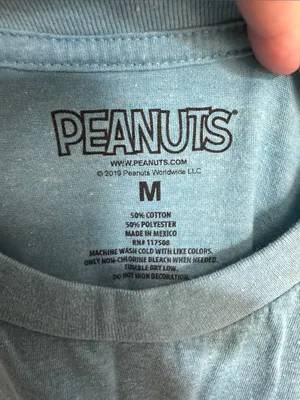 Peanuts Teal Graphic Tee thumbnail 2