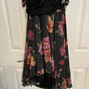 Vintage Fancy Fashions Inc Floral Sequin Dress thumbnail 6