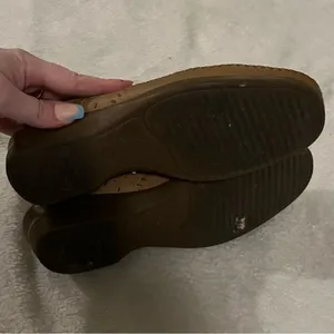 Spring Step Leather Loafer Wedges Size 6.5 thumbnail 4