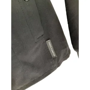 Vince Camuto Womens Black Scrub Jacket & Top Set XS Polyester/Spandex Blend thumbnail 13