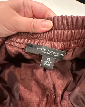 Marc New York Faux Leather Pants thumbnail 3