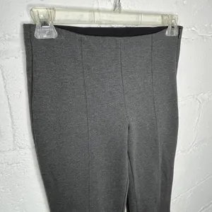 Quince Women's Charcoal Gray Ultra-Stretch Ponte Skinny‎ Pants Size Small thumbnail 3