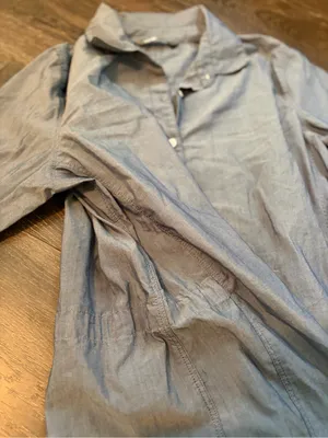 The North Face Light Blue/Denim Long-Sleeve Button-Down Shirt Med thumbnail 3