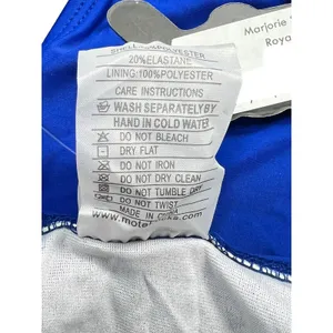 Motel Marjorie One Piece Halter Swimsuit in Royal Blue Size Small NWT thumbnail 7