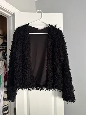 Boutique Black Cardigan thumbnail 1