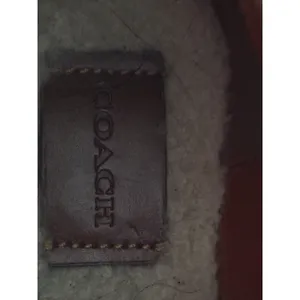 Coach Bootie Urban Hiker Shearling Suede Boot 6.5 Chestnut thumbnail 5