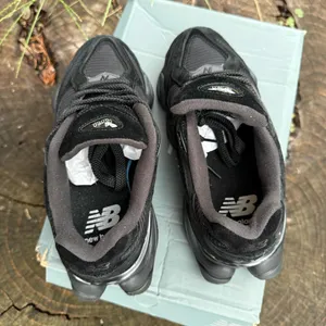 New Balance 9060 black sneakers #newbalance #trainers women size 4 thumbnail 6