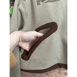 Nike x Cactus Jack Travis Scott Crop 1/4 Zip Fleece Crew Sweatshirt Women's L thumbnail 3