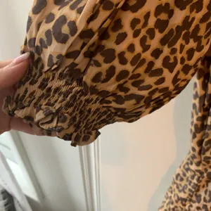 Faithfull the Brand Maggie Midi Dress Leopard Sz 6 thumbnail 7