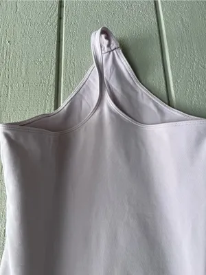 Aritzia Original Contour Manner Squareneck Bodysuit‎ Lilac Purple Size M thumbnail 7