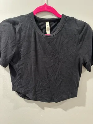 Lululemon Hold Tight Cropped T-Shirt thumbnail 3