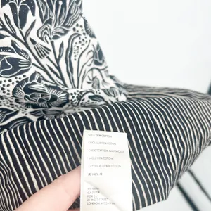 BloomingPrint Anthropologie Adrienne Floral Mixed Print Flounced Midi Dress 10‎ thumbnail 8