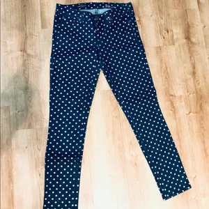 J Crew Toothpick Ankle Skinny Polka Dot Jeans Sz 25 thumbnail 7