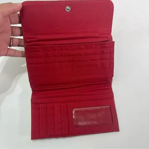 Hello Kitty Sanrio Smiles Full Size Red Wallet All Over Graphic Shopping Cute thumbnail 6