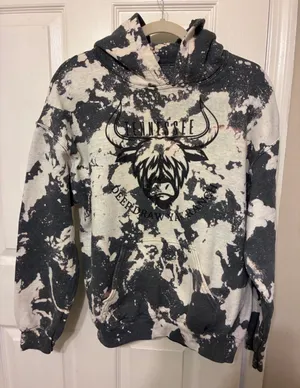 Tennessee Deep Draw Yak Ranch Gildan Heavy Blend Acid Wash Hoodie thumbnail 2