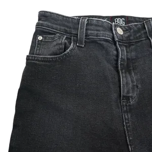 BDG Womens 26 Kick Flare High Rise Cropped Jeans in Black thumbnail 6