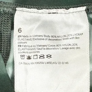 Lululemon Align High Rise Tie Dye Leggings‎ Women Size 6 Green Black Yoga Pants thumbnail 7
