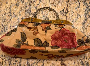 Vintage purse Yellow thumbnail 1