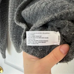 Universal Thread Gray Knit Cardigan Sweater Size Small thumbnail 5