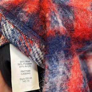 Madewell brushed plaid pullover top thumbnail 3